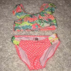 Cat and jack tropical swim suit. XL
